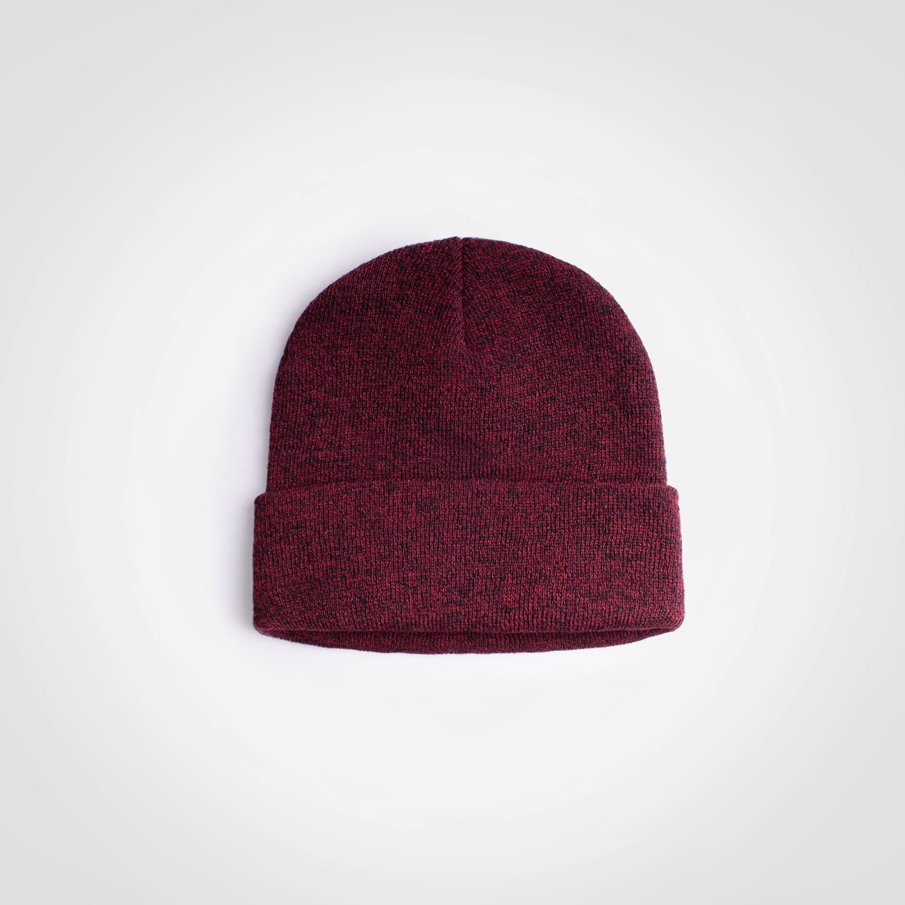 Frost Melange Beanie - Burgundy Melange OSFM